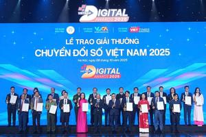 Gia hạn nhận hồ sơ Giải thưởng Chuyển đổi số Việt Nam 2026 đến hết ngày 30/7
